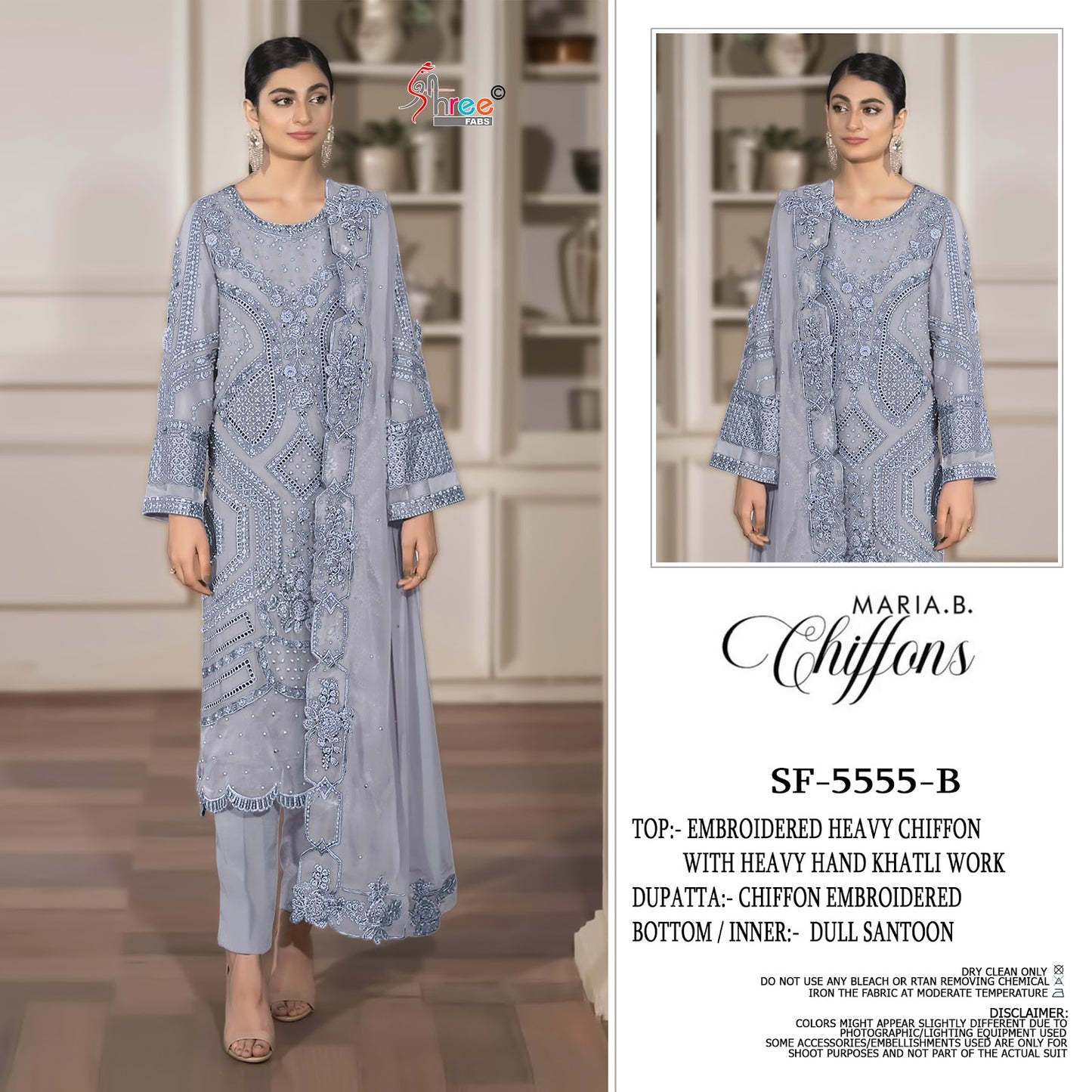 Sf 5555 Shree Fabs Chiffon Pakistani Salwar Suits Manufacturer Ahmedabad