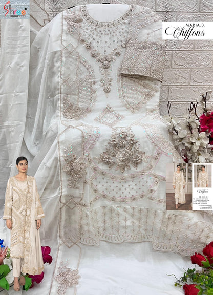 Sf 5555 Shree Fabs Chiffon Pakistani Salwar Suits Manufacturer Ahmedabad