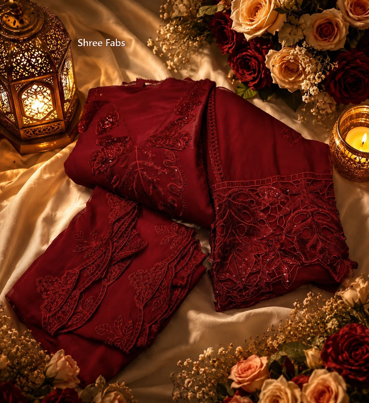 Sf 5561 Abcd Shree Fabs Chiffon Pakistani Salwar Suits Manufacturer India