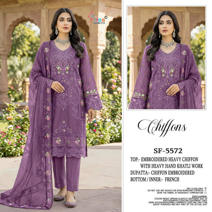 Sf 5572 Shree Fabs Chiffon Pakistani Salwar Suits Manufacturer Ahmedabad