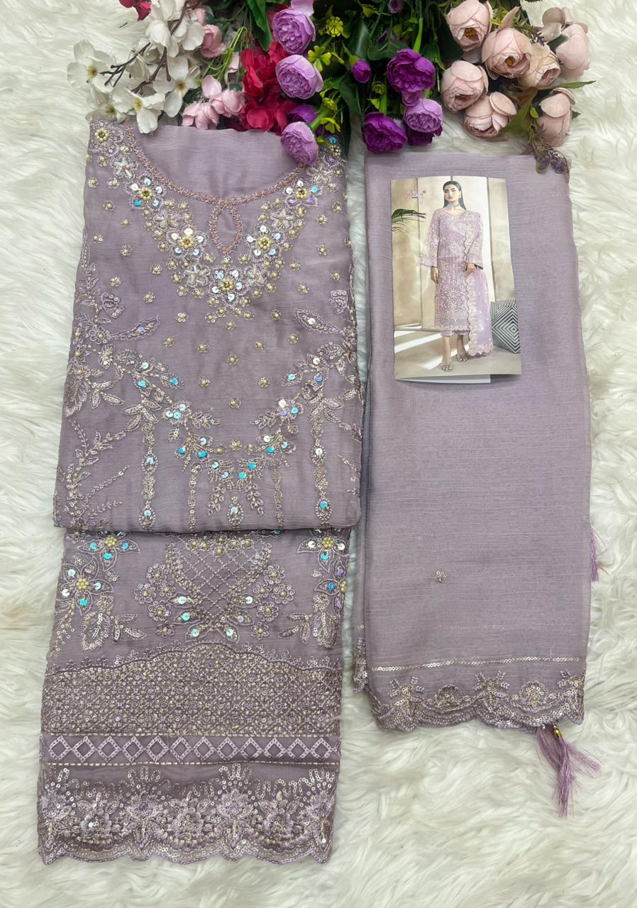 Sf 5579 Shree Fabs Chiffon Pakistani Salwar Suits Wholesaler