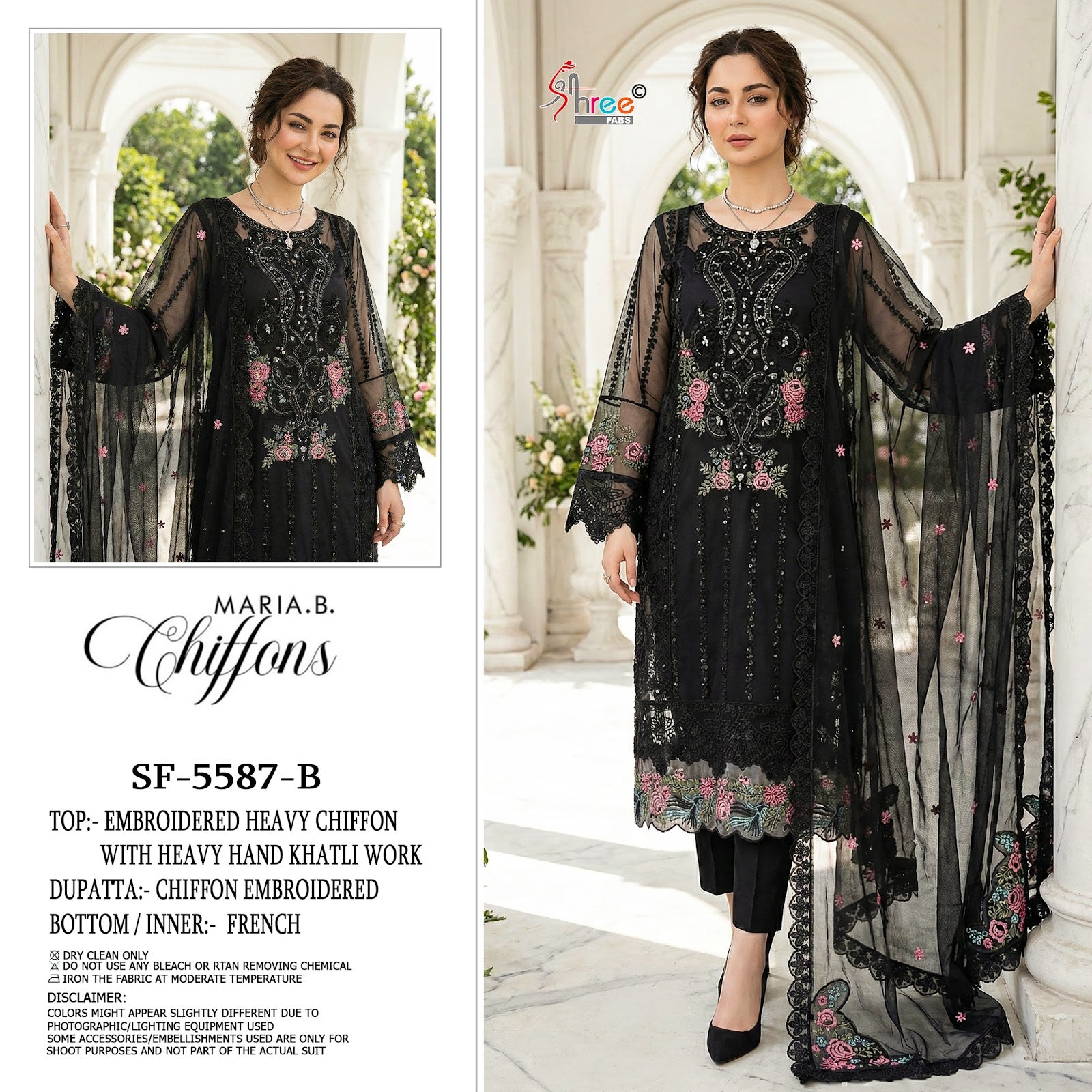Sf 5587 Shree Fabs Chiffon Pakistani Salwar Suits Manufacturer