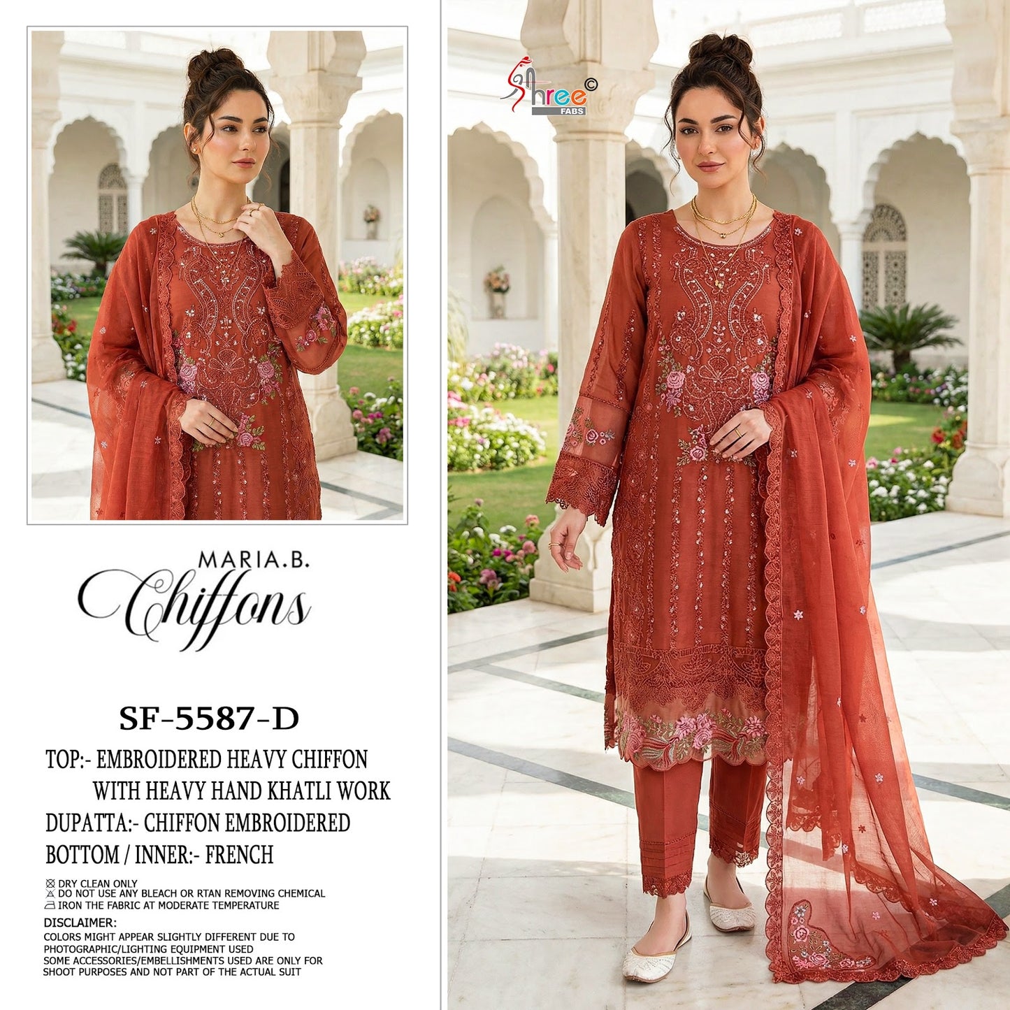 Sf 5587 Shree Fabs Chiffon Pakistani Salwar Suits Manufacturer