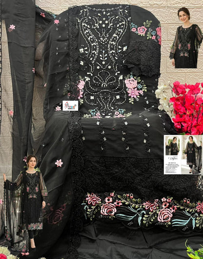 Sf 5587 Shree Fabs Chiffon Pakistani Salwar Suits Manufacturer