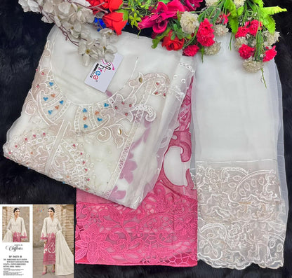 Sf 5615 Shree Fabs Chiffon Pakistani Salwar Suits Wholesaler Gujarat