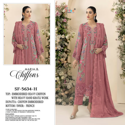 Sf 5634 Shree Fabs Chiffon Pakistani Salwar Suits Manufacturer