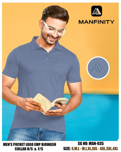 Sg No 035 Half Sleeve Manfinity Combed Cotton Mens Tshirts Exporter