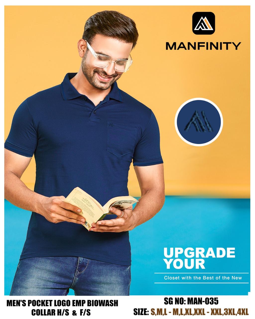 Sg No 035 Half Sleeve Manfinity Combed Cotton Mens Tshirts Exporter