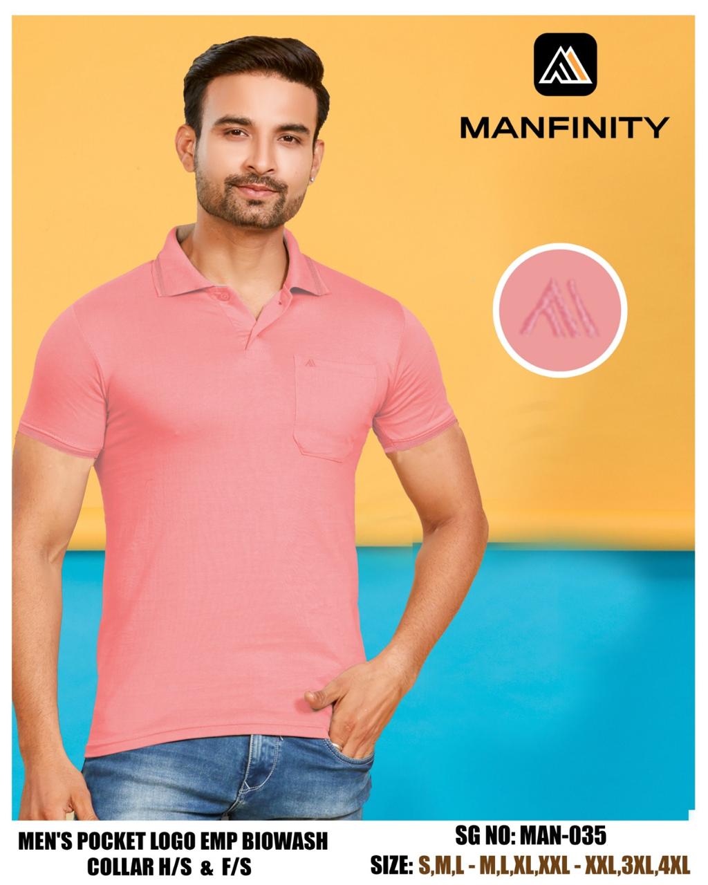 Sg No 035 Half Sleeve Manfinity Combed Cotton Mens Tshirts Exporter