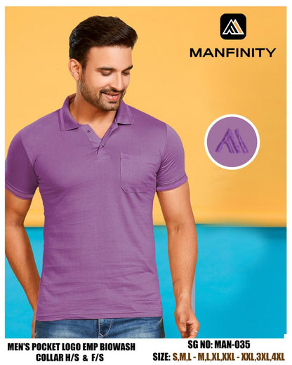 Sg No 035 Half Sleeve Manfinity Combed Cotton Mens Tshirts Exporter