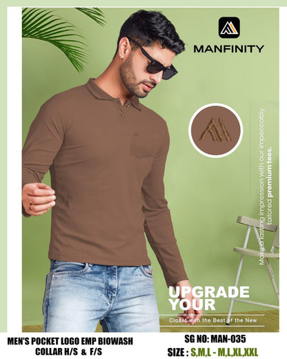 Sg No 035 Manfinity Combed Cotton Mens Tshirts Supplier