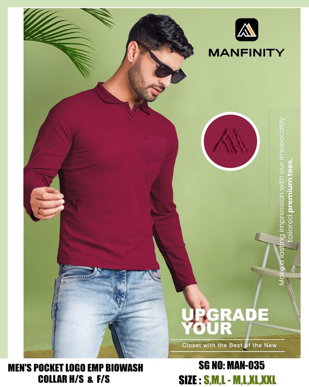 Sg No 035 Manfinity Combed Cotton Mens Tshirts Supplier