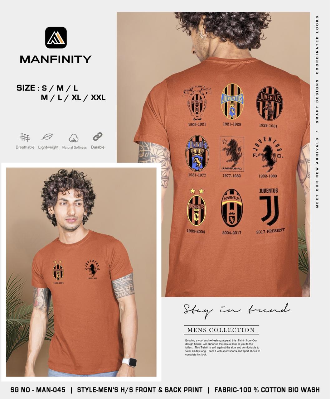 Sg No 045 Manfinity Cotton Biowashed Mens Tshirts Exporter
