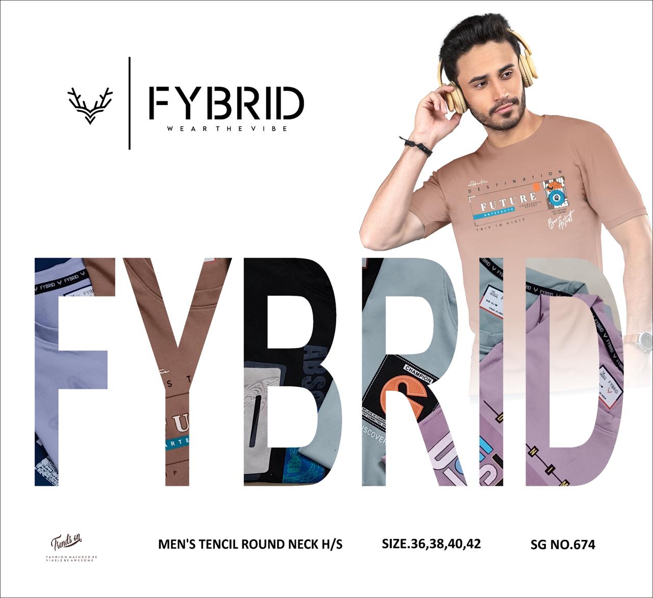 Sg No 674 Fybrid Tencel Mens Tshirts Supplier