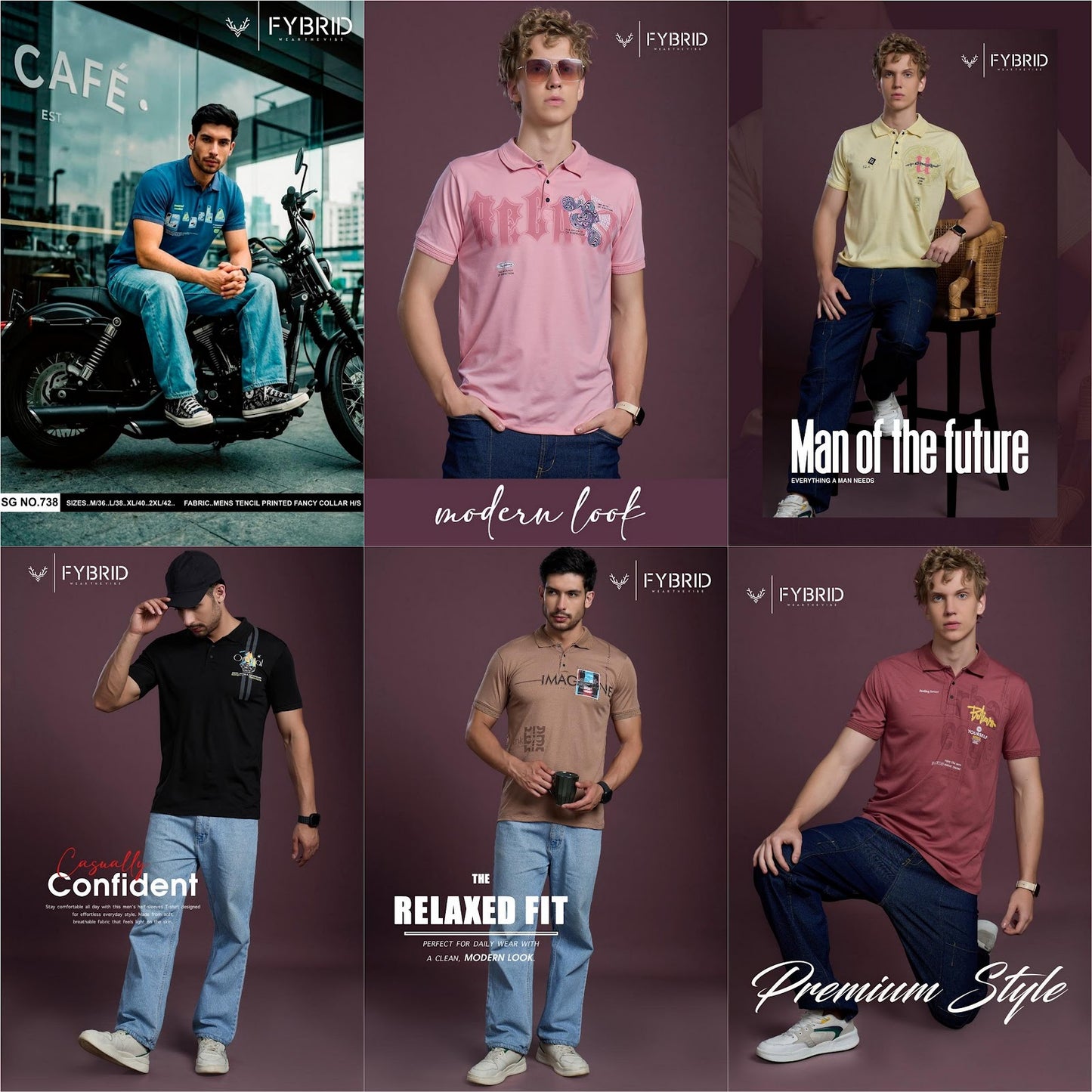 Sg No 738 Fybrid Tencil Lycra Mens Tshirts Manufacturer