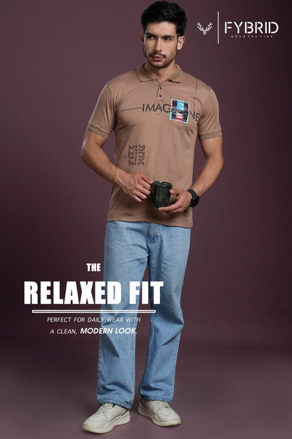 Sg No 738 Fybrid Tencil Lycra Mens Tshirts Manufacturer
