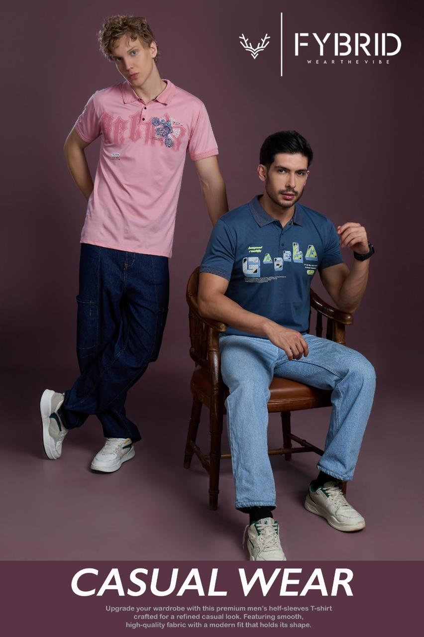 Sg No 738 Fybrid Tencil Lycra Mens Tshirts Manufacturer
