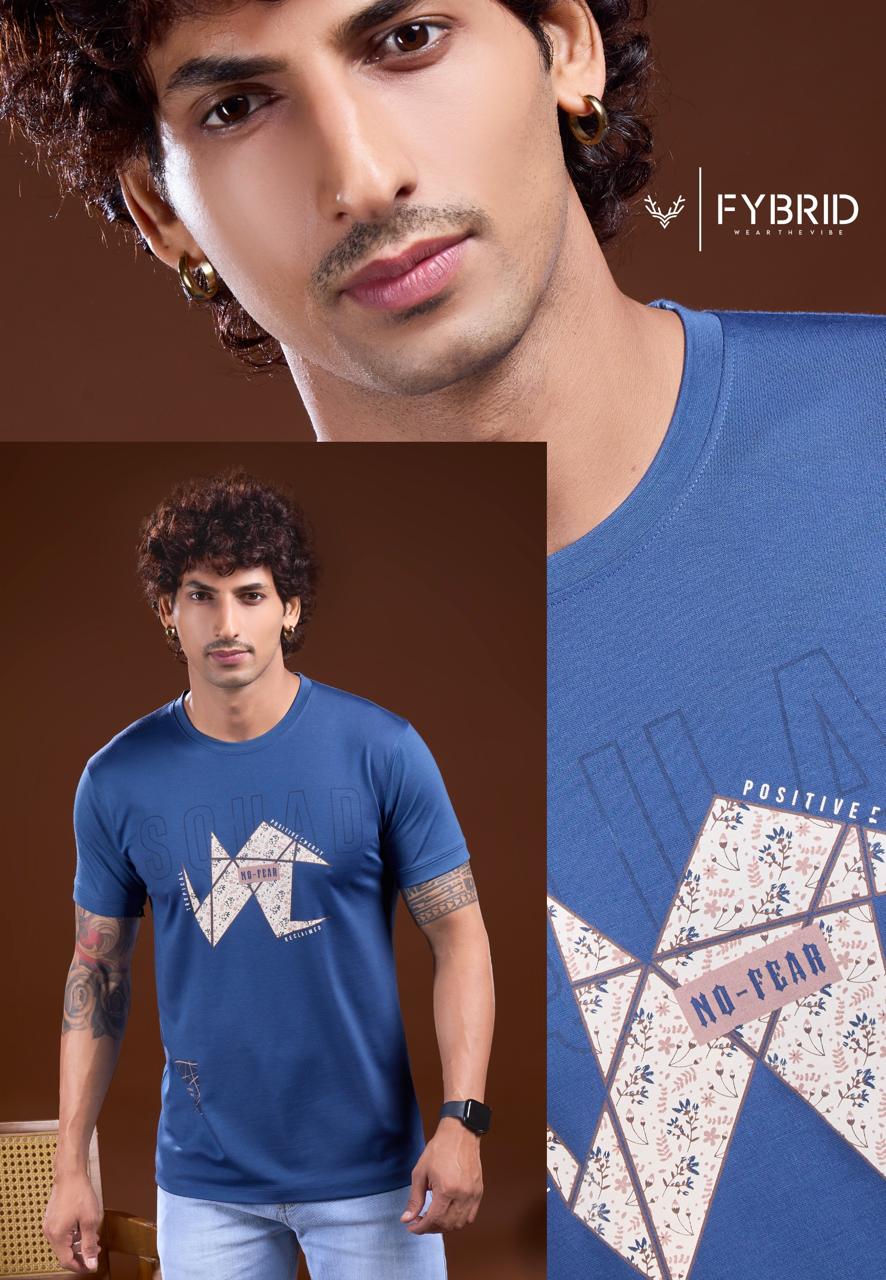 Sg No 739 Fybrid Tencil Mens Tshirts Supplier