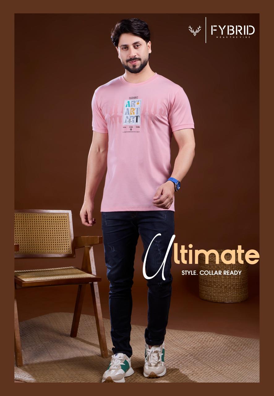 Sg No 739 Fybrid Tencil Mens Tshirts Supplier