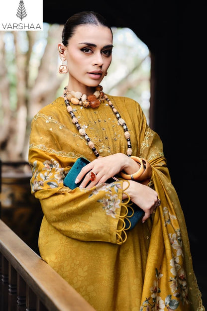 Shaah E Noor Varshaa Viscose Muslin Pakistani Salwar Suits Wholesale Rate