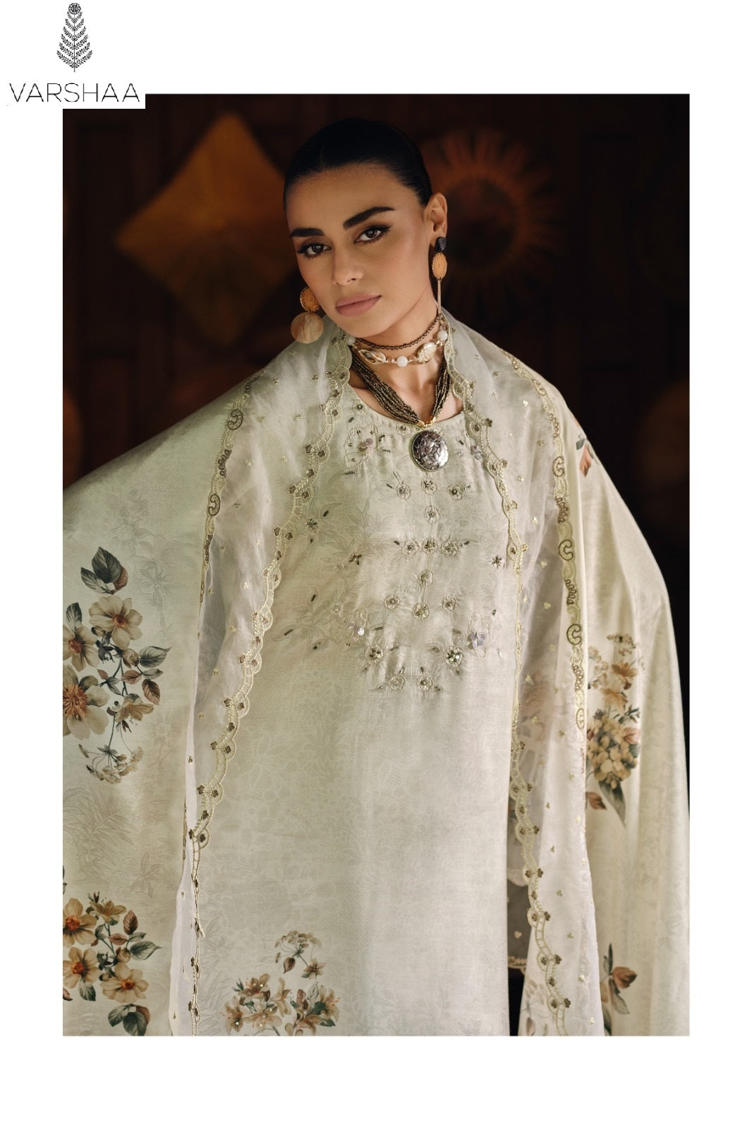 Shaah E Noor Vol 1 Varshaa Viscose Muslin Pant Style Suits Manufacturer