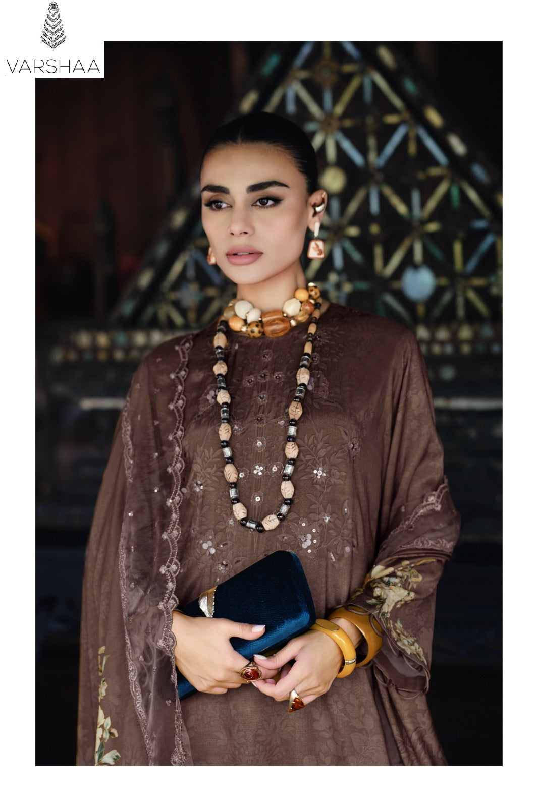 Shaah E Noor Vol 1 Varshaa Viscose Muslin Pant Style Suits Manufacturer