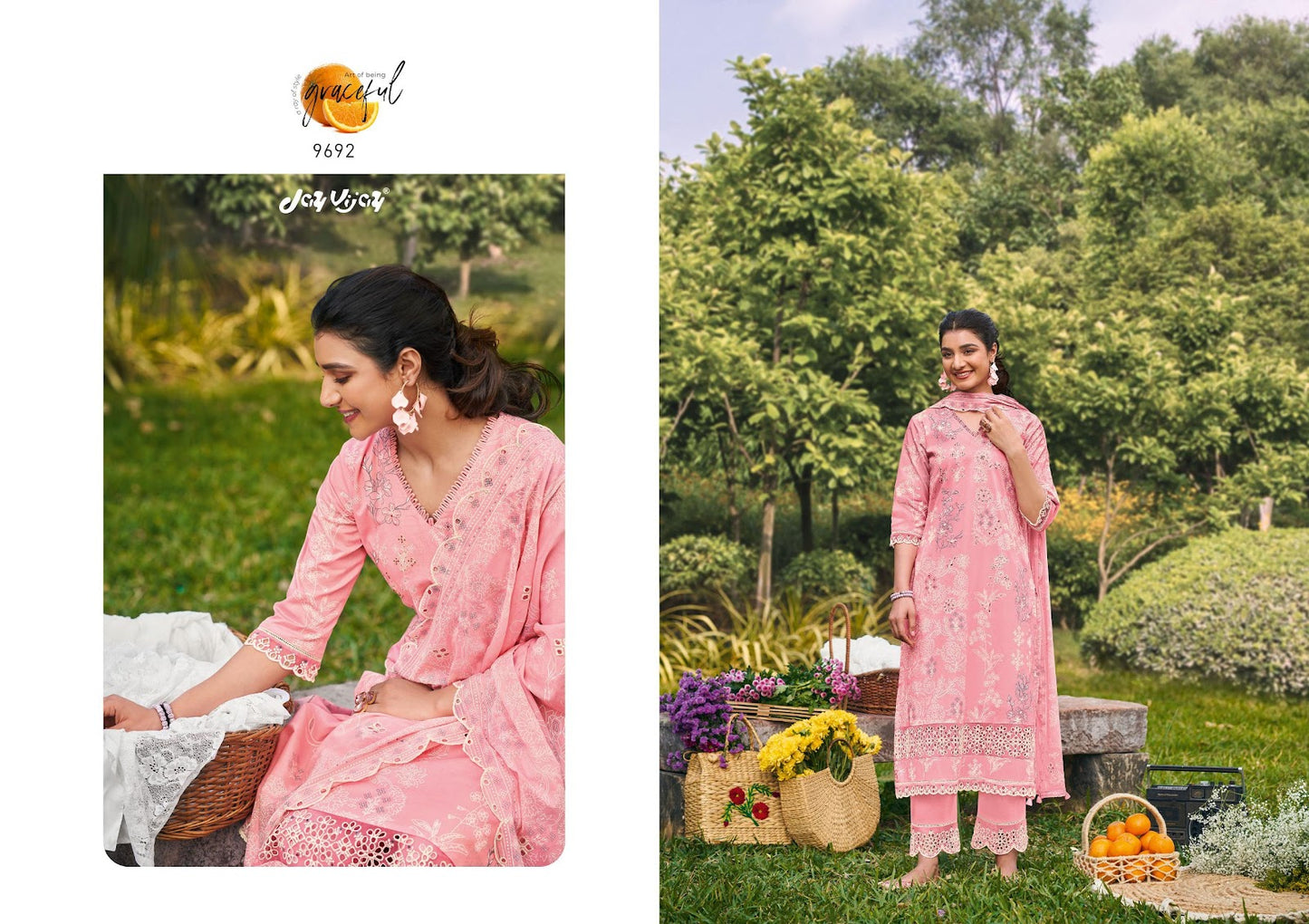 Shaam Jay Vijay Cotton Pant Style Suits Supplier