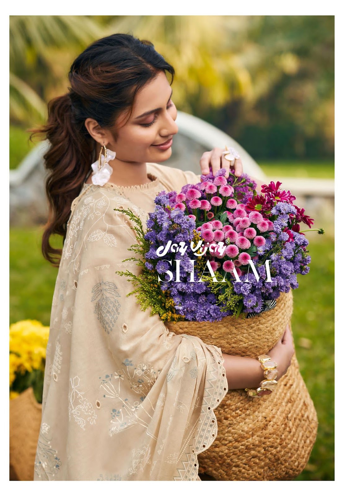 Shaam Jay Vijay Cotton Pant Style Suits Supplier