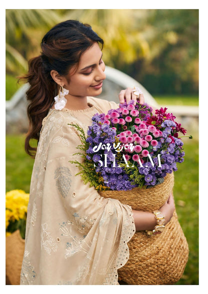 Shaam Jay Vijay Cotton Pant Style Suits Supplier
