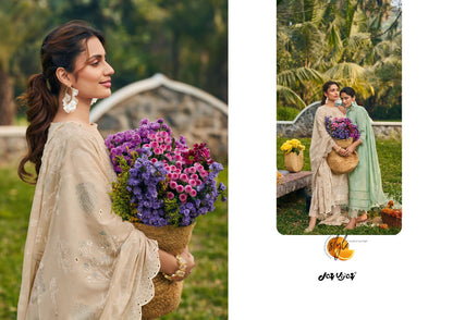 Shaam Jay Vijay Cotton Pant Style Suits Supplier