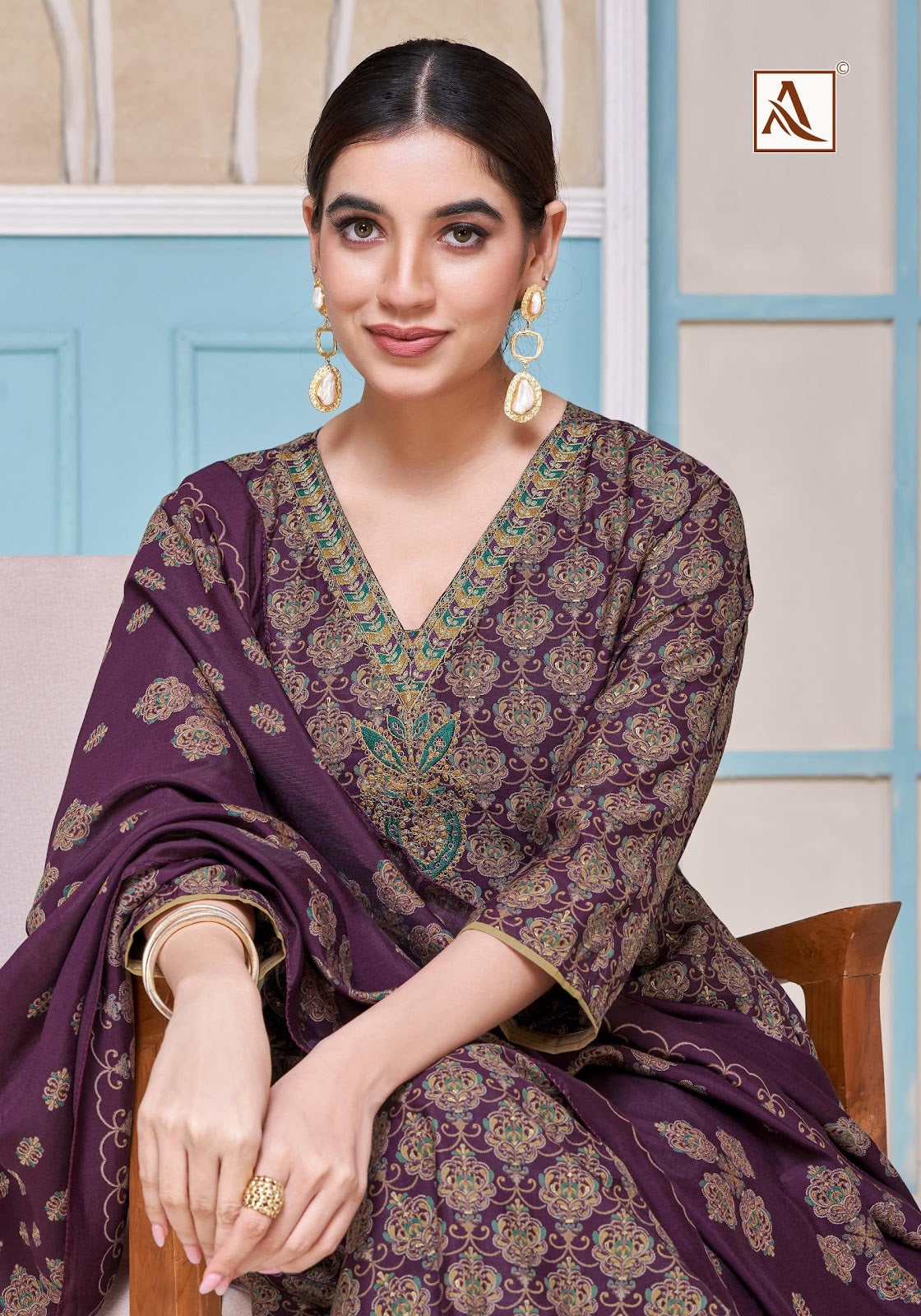 Shaarvi Alok Premium Pant Style Suits Wholesaler India