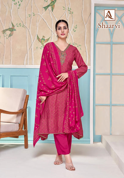 Shaarvi Alok Premium Pant Style Suits Wholesaler India