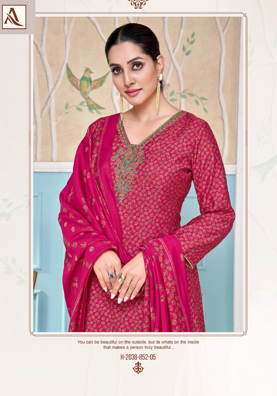 Shaarvi Alok Premium Pant Style Suits Wholesaler India