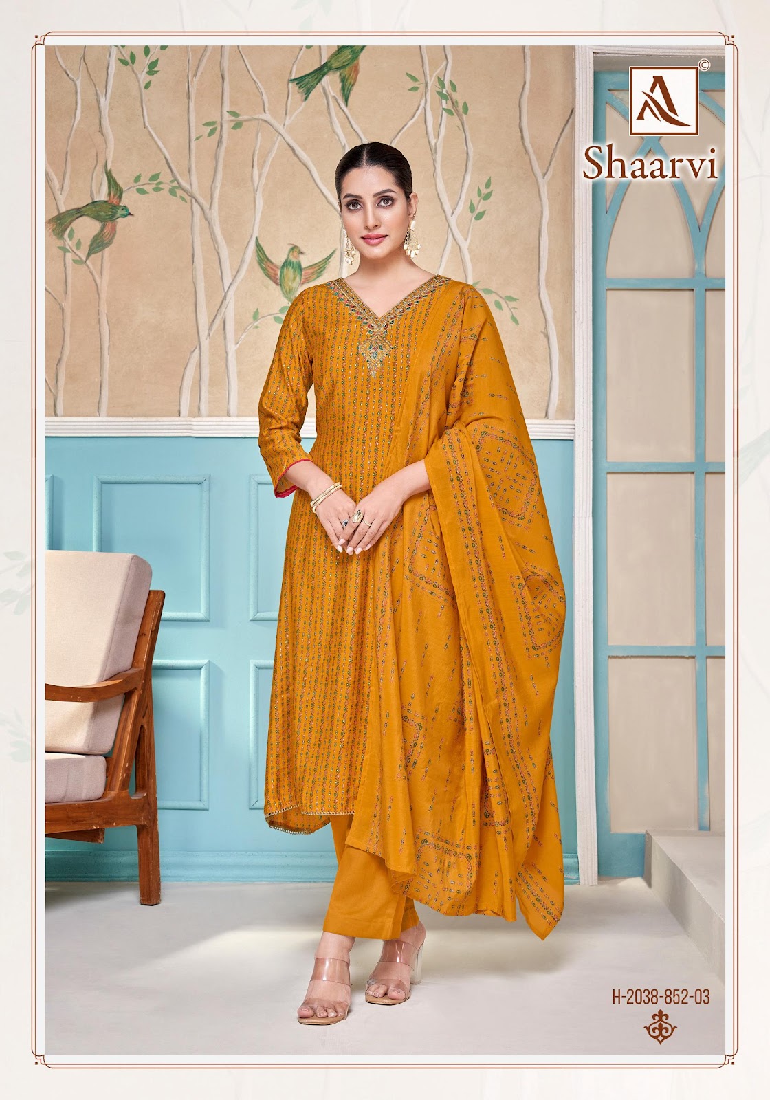 Shaarvi Alok Premium Pant Style Suits Wholesaler India