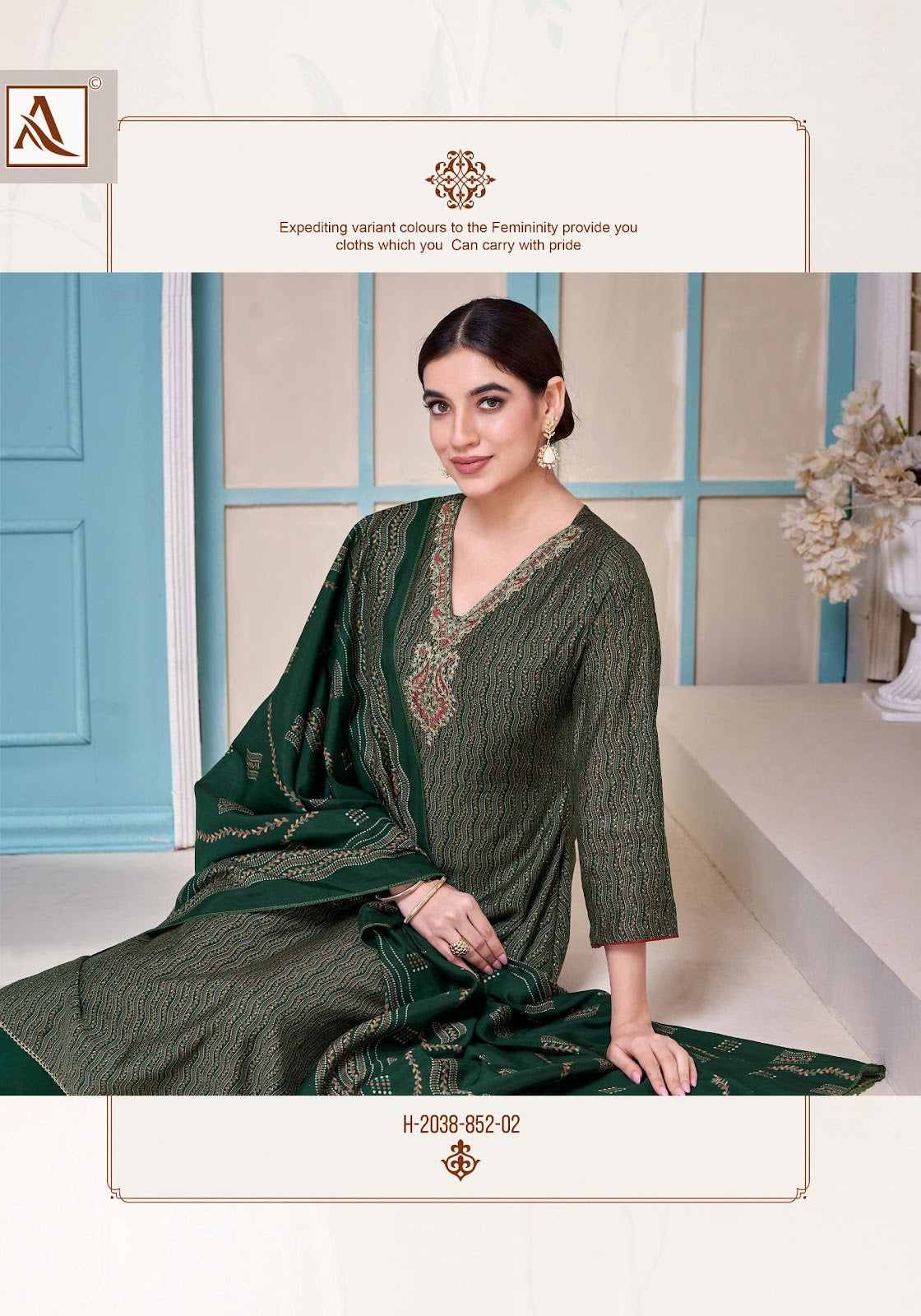 Shaarvi Alok Premium Pant Style Suits Wholesaler India