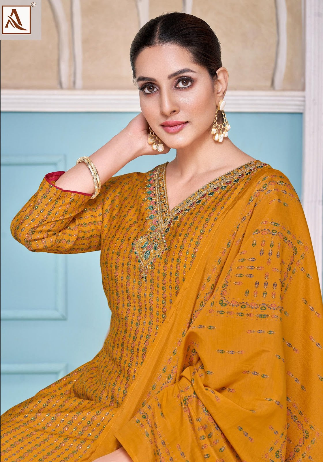 Shaarvi Alok Premium Pant Style Suits Wholesaler India