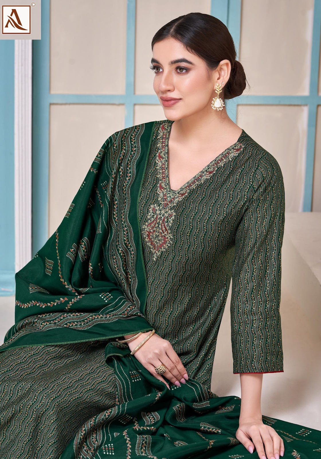 Shaarvi Alok Premium Pant Style Suits Wholesaler India