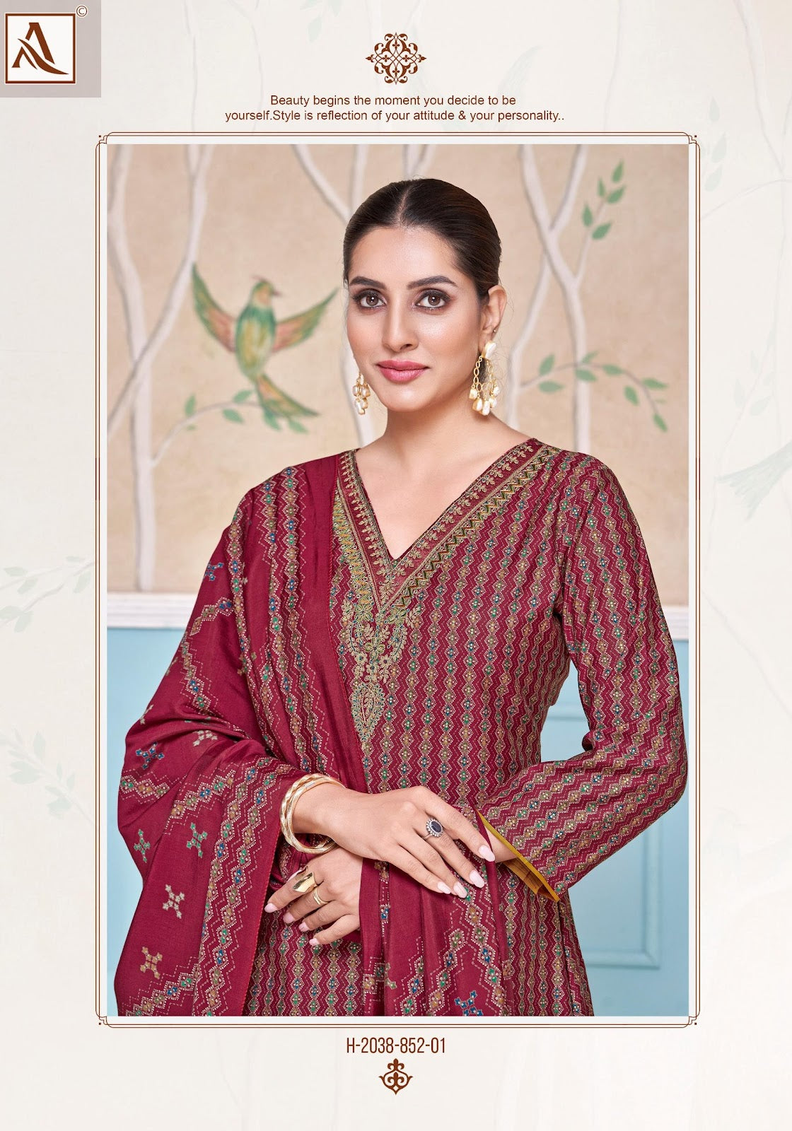 Shaarvi Alok Premium Pant Style Suits Wholesaler India