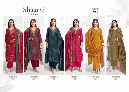 Shaarvi Edition 4 Alok Karachi Salwar Suits Supplier India