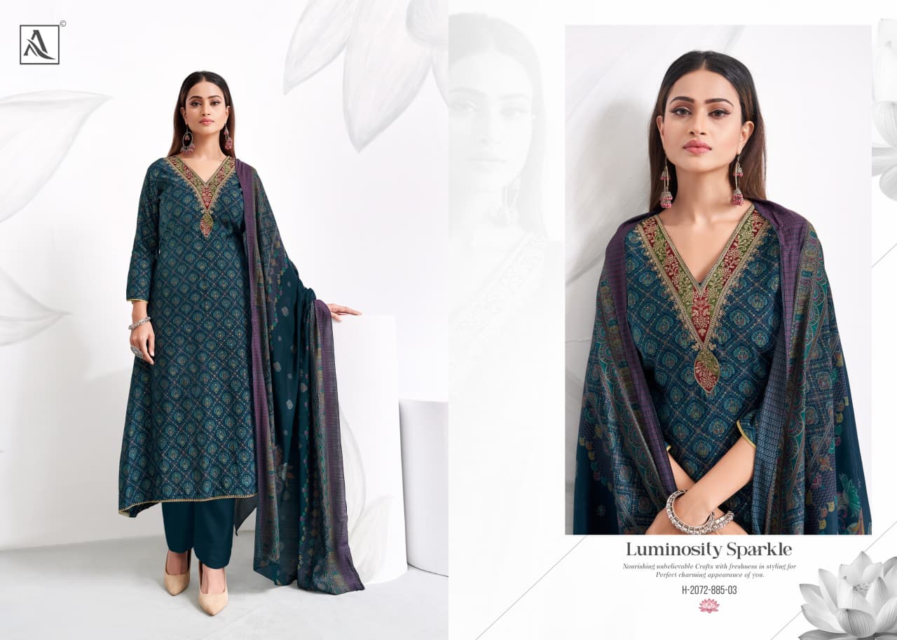 Shaarvi Edition 4 Alok Karachi Salwar Suits Supplier India