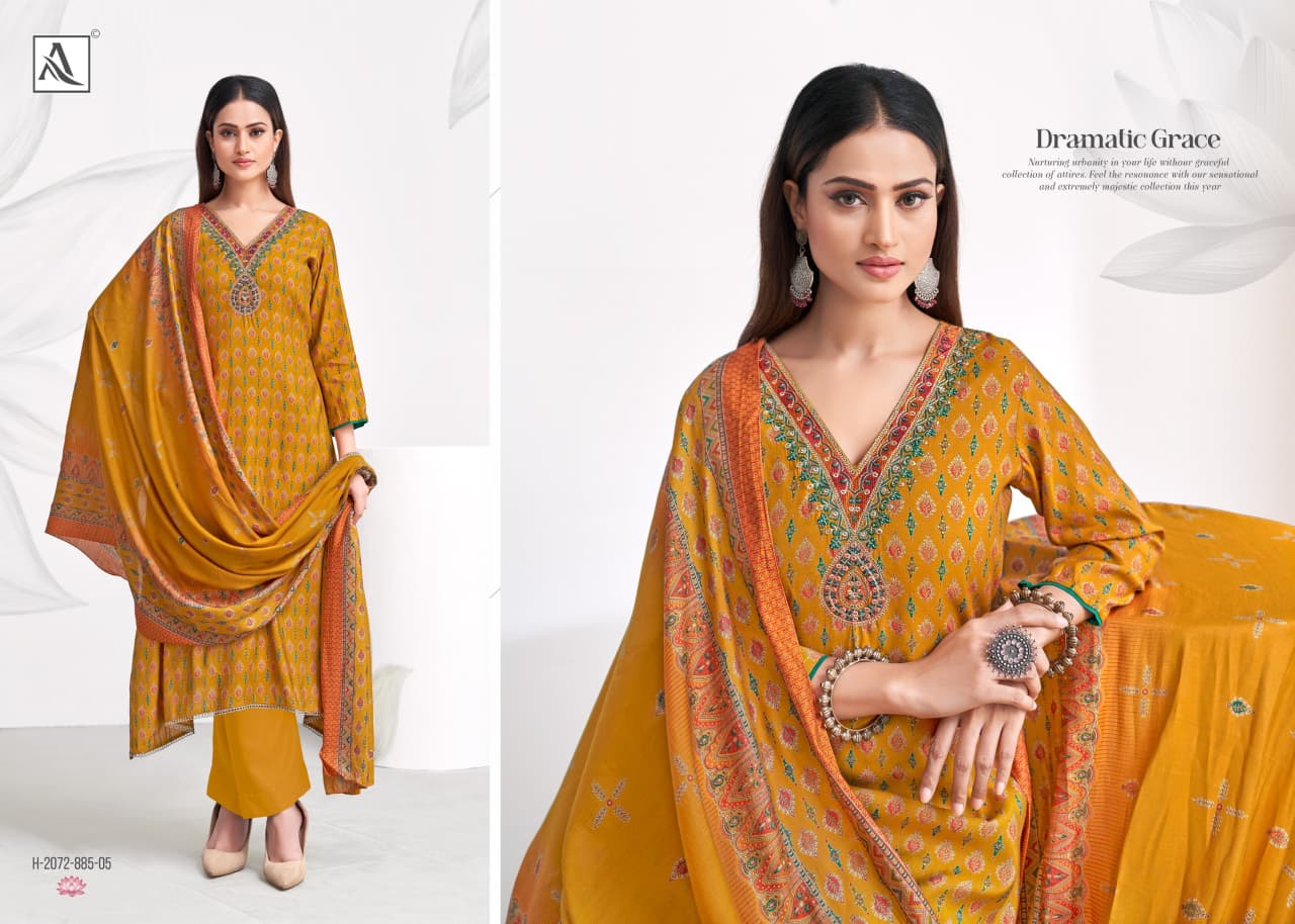 Shaarvi Edition 4 Alok Karachi Salwar Suits Supplier India