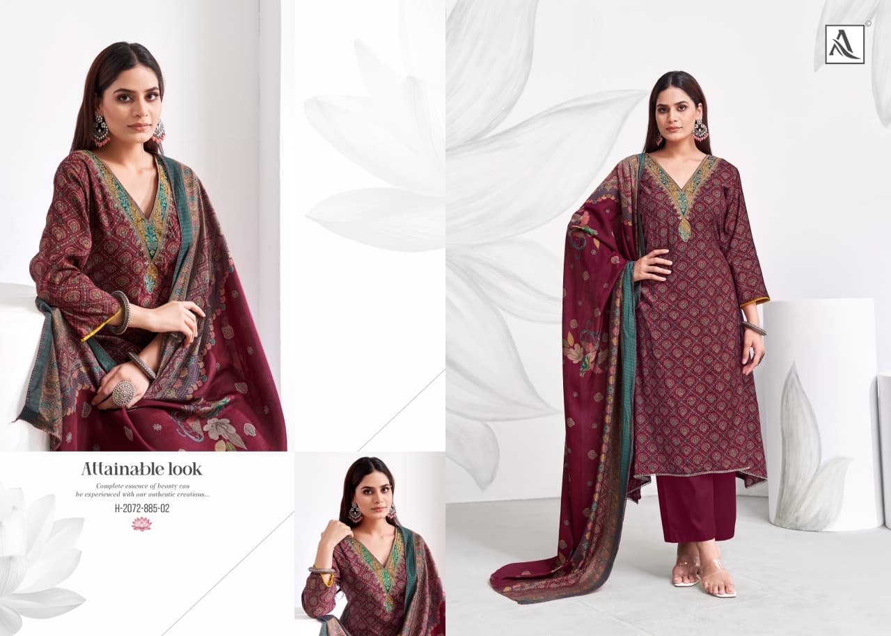 Shaarvi Edition 4 Alok Karachi Salwar Suits Supplier India