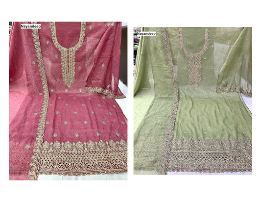 Shaarvi Nayandeep Silk Salwar Suits Exporter Gujarat