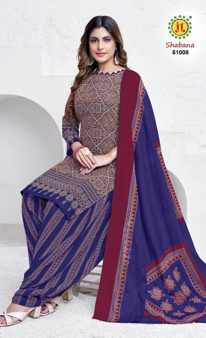 Shabana Vol 51 Jt Cotton Dress Material Wholesale Price