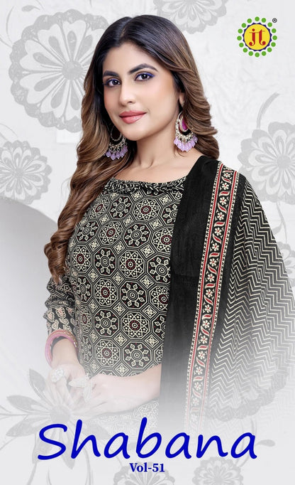 Shabana Vol 51 Jt Cotton Dress Material Wholesale Price