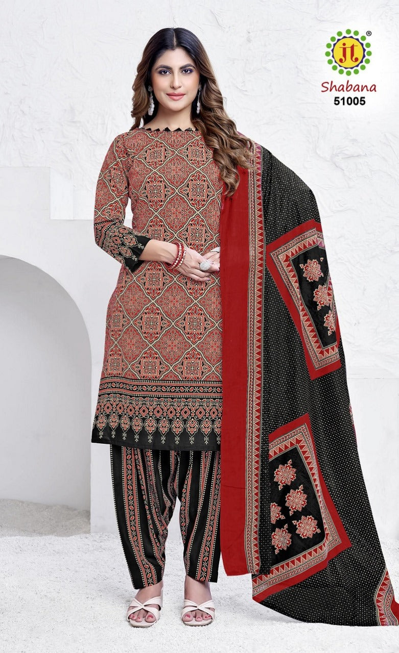 Shabana Vol 51 Jt Cotton Dress Material Wholesale Price
