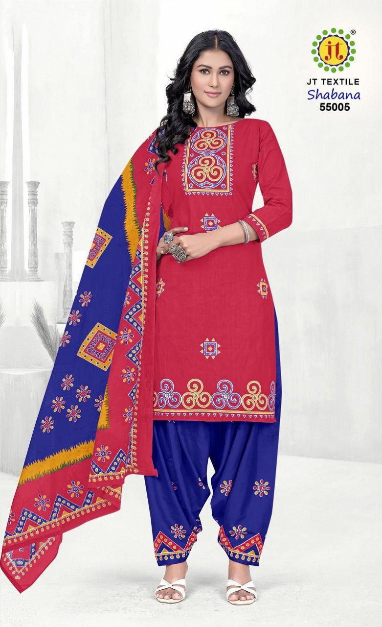 Shabana Vol 55 Jt Cotton Dress Material Exporter Ahmedabad