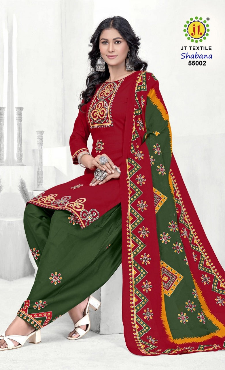 Shabana Vol 55 Jt Cotton Dress Material Exporter Ahmedabad