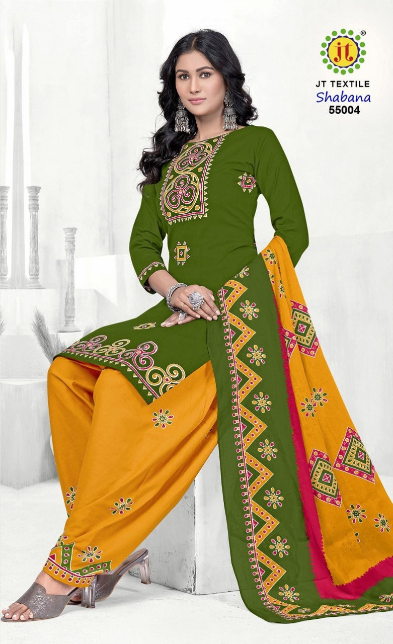 Shabana Vol 55 Jt Cotton Dress Material Exporter Ahmedabad