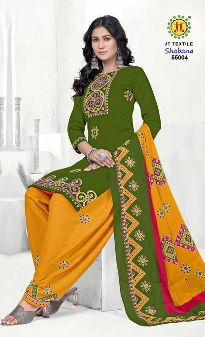 Shabana Vol 55 Jt Cotton Dress Material Exporter Ahmedabad